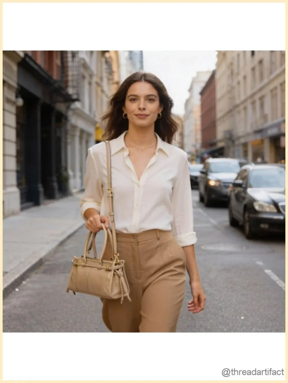 Faux Leather Structured Shoulder Crossbody Bag with Detachable Strap